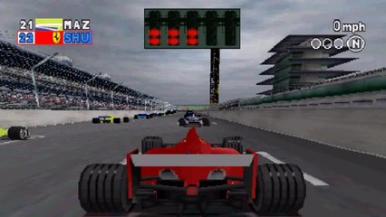 F1 2000 Gameplay PSX PS1 PSOne