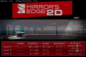 Mirror's Edge 2D - Collecting Everything on Level 1 - 2