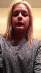 Girl Terrified of Bird Flying in House