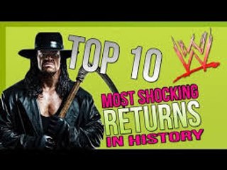 WWE's Top Ten Most Heartstopping Returns Ever
