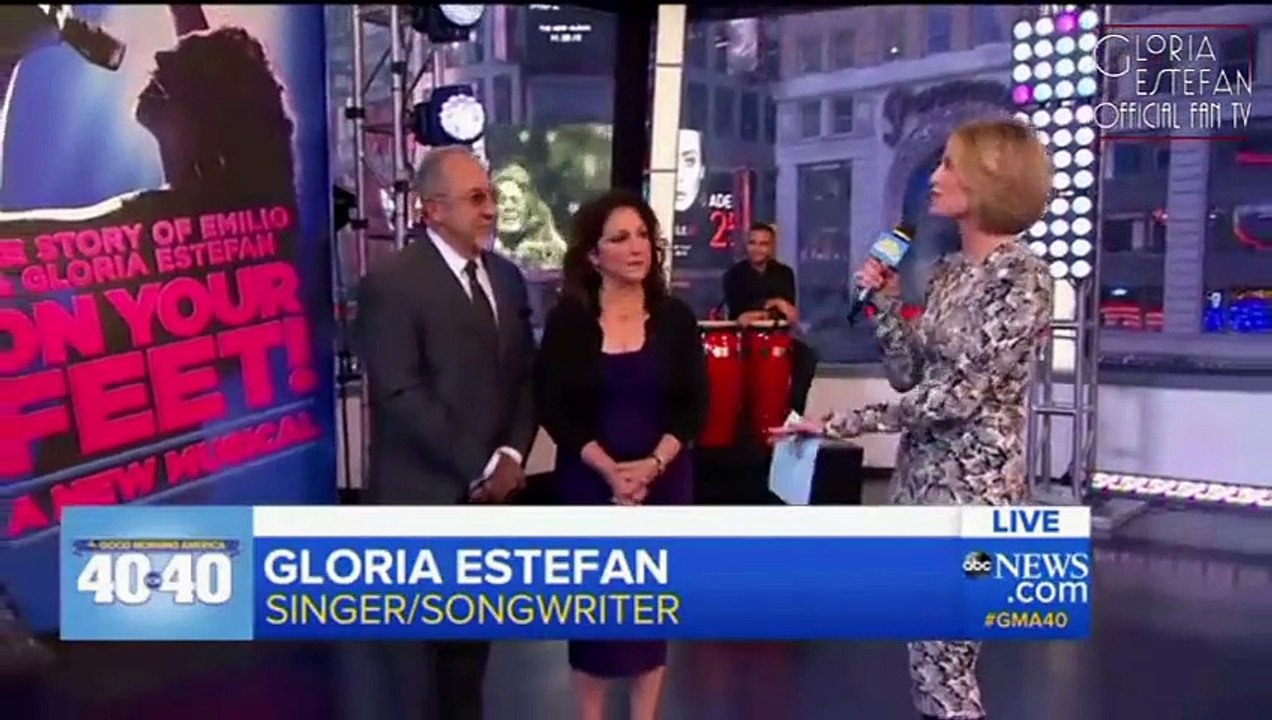 Emilio & Gloria Estefan on GMA's 40 For 40