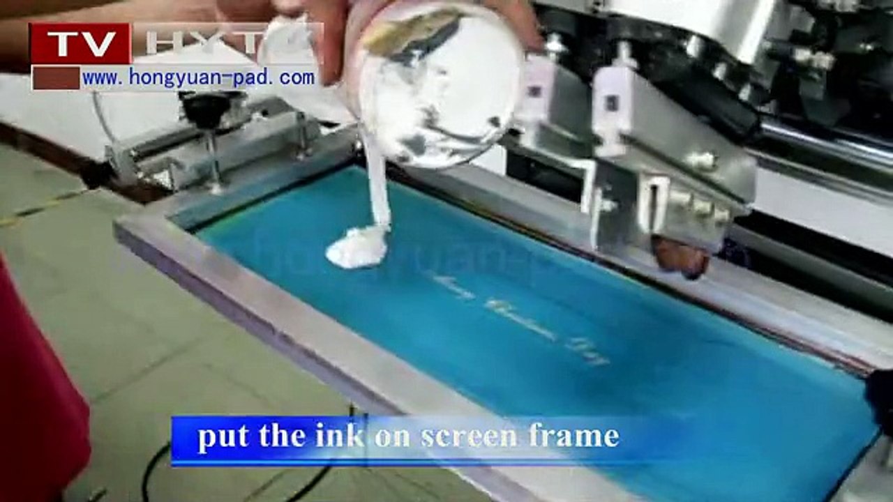 Christmas ball screen printing machine