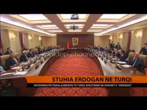 Stuhia Erdogan në Turqi - Top Channel Albania - News - Lajme