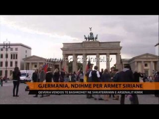 Gjermani, ndihmë për armët siriane - Top Channel Albania - News - Lajme