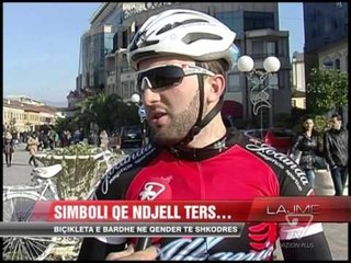Biçikleta e bardhë, simboli që ndjell ters - News, Lajme - Vizion Plus