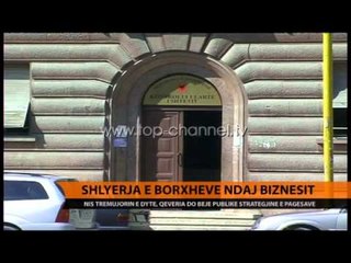 Shlyerja e borxheve ndaj biznesit  - Top Channel Albania - News - Lajme