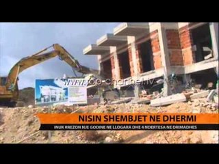 Nisin shembjet në Dhërmi - Top Channel Albania - News - Lajme