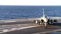France strikes IS in Syria from newly-deployed carrier