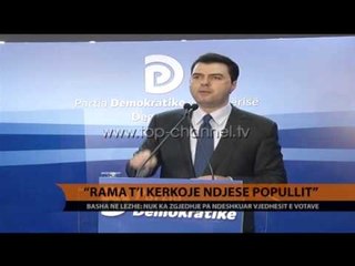 Basha: Rama t'i kërkojë ndjesë popullit" - Top Channel Albania - News - Lajme