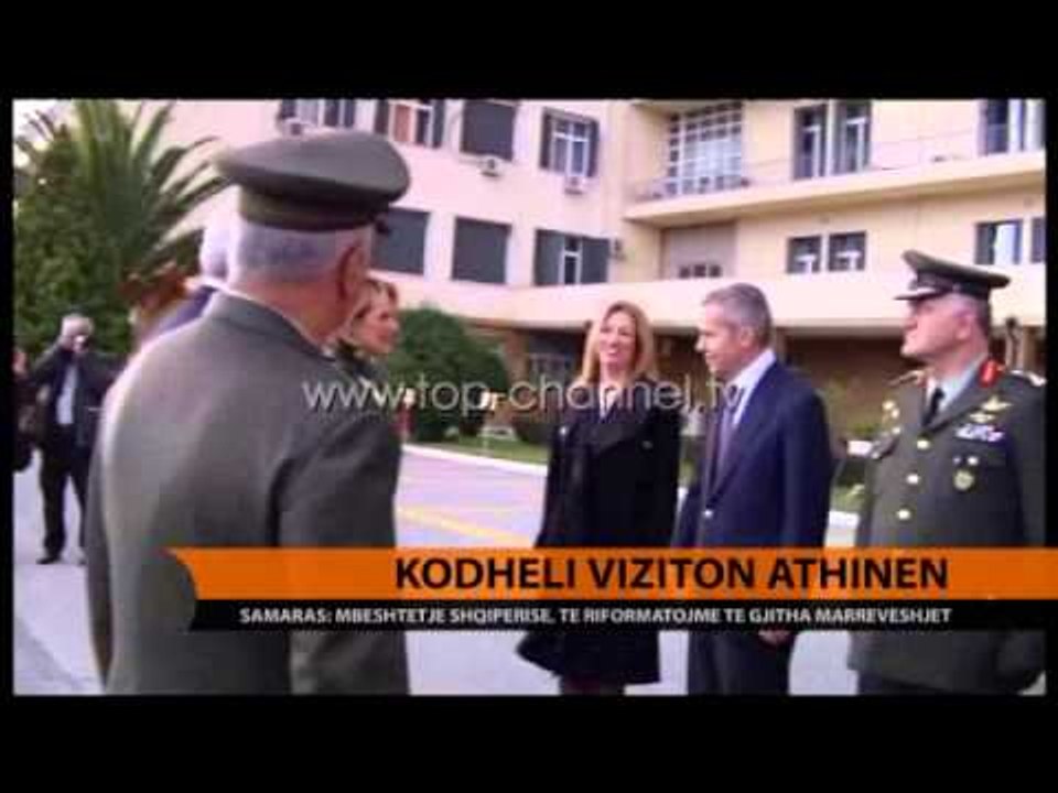 Kodheli viziton Athinën - Top Channel Albania - News - Lajme