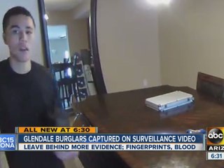 Glendale burglars captured on surveillance video