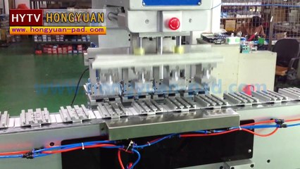 Vertical conveyor  pad printer