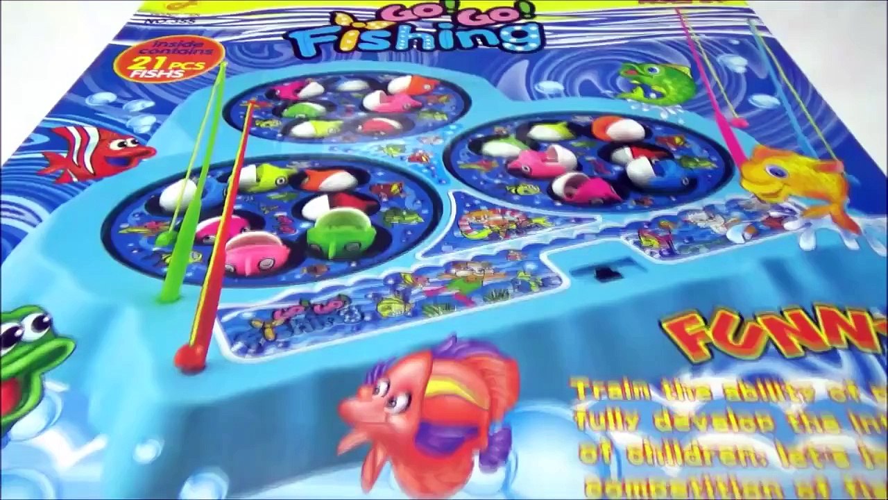 Câu cá trò chơi cho bé bộ lớn ^^ Fishing Game Toy for Kids ^^ おもちゃ 釣りゲーム