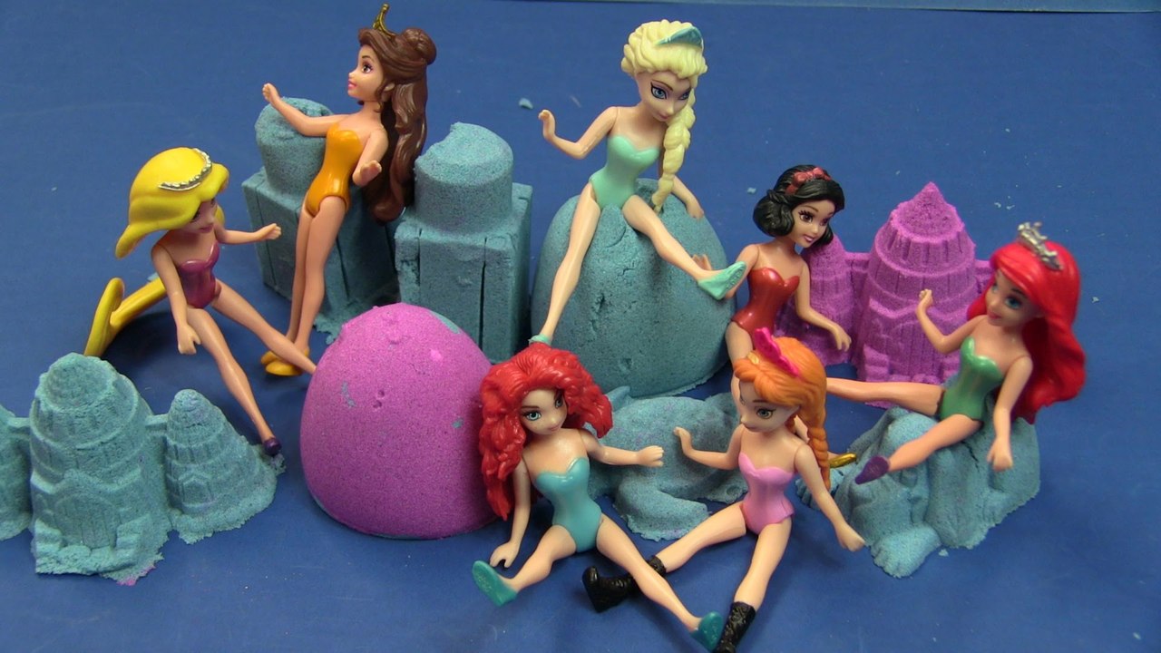 Blue Kinetic Sand || Sandbox & Molds Activity Set || By Rainbow Collector FH