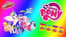 NEW Play-Doh ** My Little Pony Make and Style Ponies ** Apple Jack, Twilight Sparke && Rainbow Dash