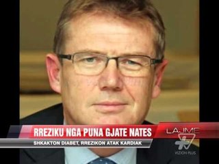 Studimi, puna gjatë natës shkak për atakun kardiak - News, Lajme - Vizion Plus
