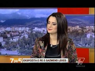 7pa5 - Ekspozita e re e Gazmend Lekes - 23 Janar 2014 - Show - Vizion Plus