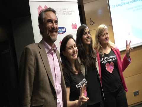 Las empresas son clave en la integración de las víctimas de violencia de género, según un estudio