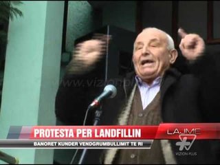 Bradashesh protesta për landfillin - News, Lajme - Vizion Plus
