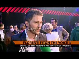 Florenti fiton "The Voice of Albania 3" - Top Channel Albania - News - Lajme