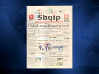 SHTYPI I DITES TITUJT KRYESORE TE FAQEVE TE PARA TE GAZETAVE SHQIPTARE E HENE 27 JANAR 2014