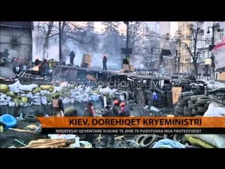Kiev, dorëhiqet Kryeministri - Top Channel Albania - News - Lajme