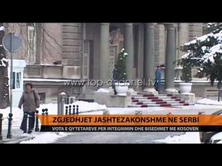 Zgjedhjet e jashtëzakonshme në Serbi - Top Channel Albania - News - Lajme