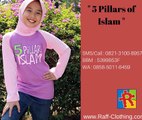 0821-3100-8957 | kaos anak muslim lucu