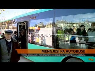 Mëngjesi pa autobusë - Top Channel Albania - News - Lajme