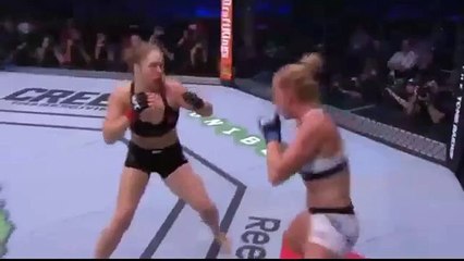 Holly Holm Knocks Out Ronda Rousey UFC 193