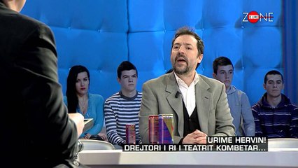 Zone e lire - Hervin Culi - Drejtori i ri i Teatrit Kombetar! (31 janar 2014)