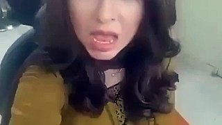 Rabia Anums Dubsmash on Ayesha Sanas Behind Camera Leak Video