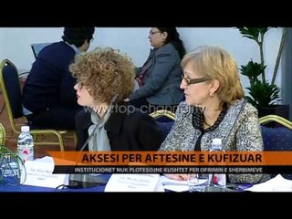 Aksesi për aftësinë e kufizuar - Top Channel Albania - News - Lajme