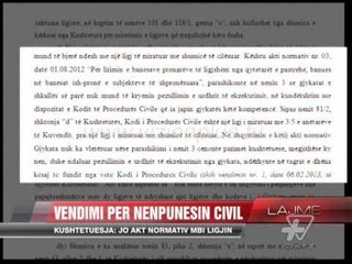 Gjykata Kushtetuese: Jo akt normativ mbi ligjin - News, Lajme - Vizion Plus