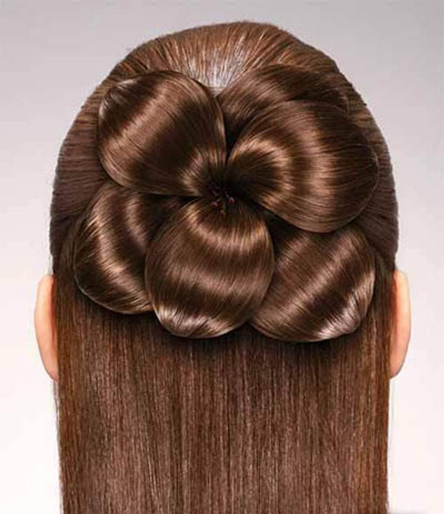 Hair Style Setting Vedio