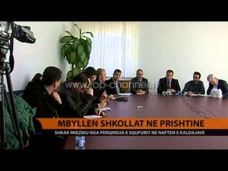 Mbyllen shkollat në Prishtinë - Top Channel Albania - News - Lajme