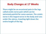 17 weeks pregnant, Symptoms and Body Changes at 17 Weeks pregnant