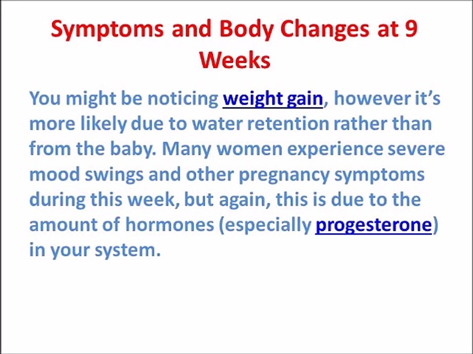 9 Weeks Pregnant, Baby's Development at 9 Weeks Pregnant, Pregnancy Week 9 Tips