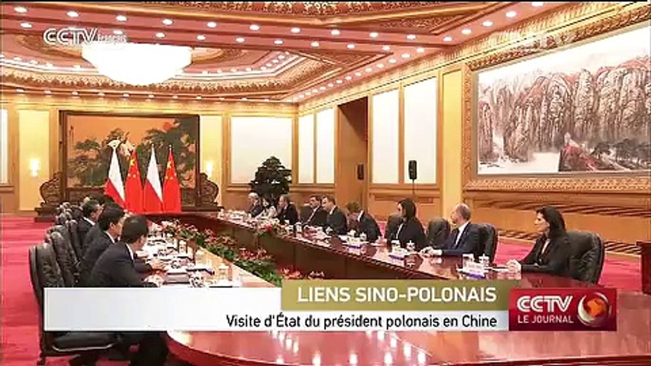 Visite d’Etat : le Président polonais en Chine