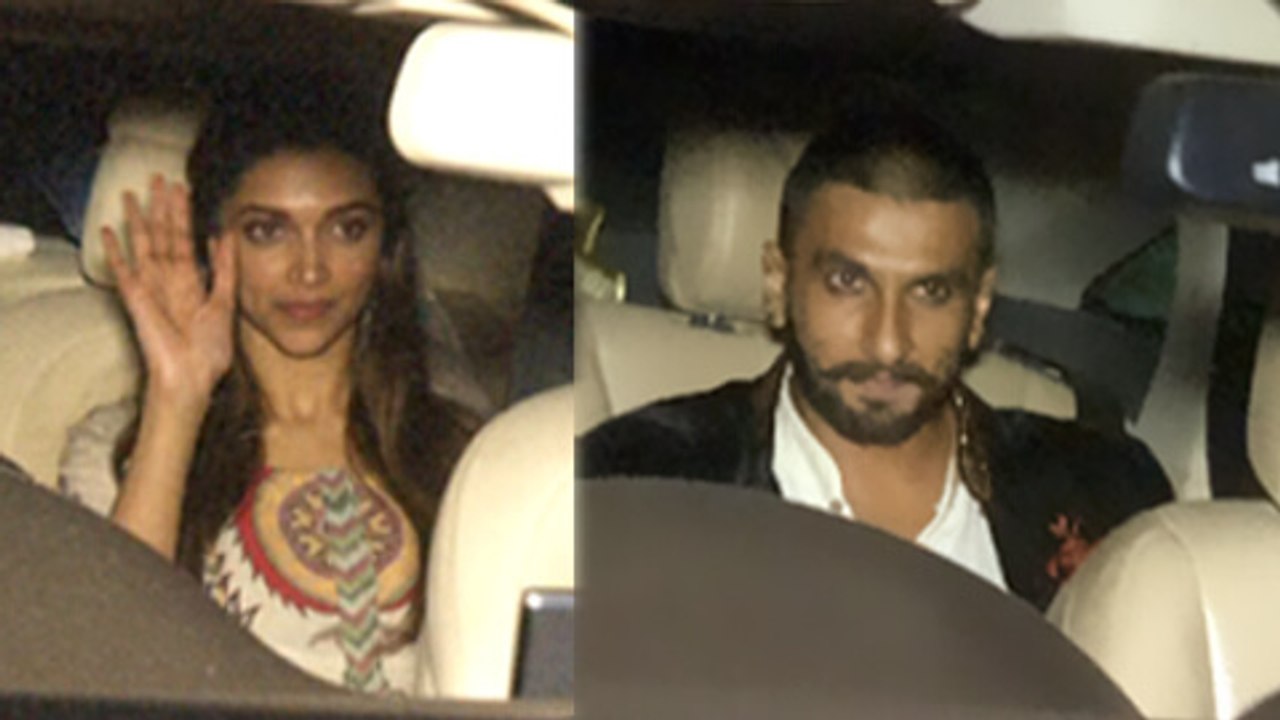 Deepika Padukone Holds A Special Screening For BF Ranveer Singh | Tamasha Screening
