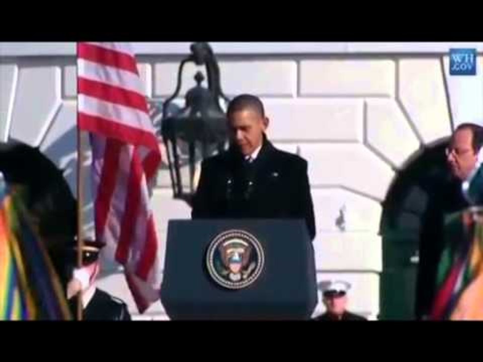 OBAMA ME HOLLANDE PRITJE MADHESHTORE PER PRESIDENTIN FRANCEZ NE WASHINGTON LAJM