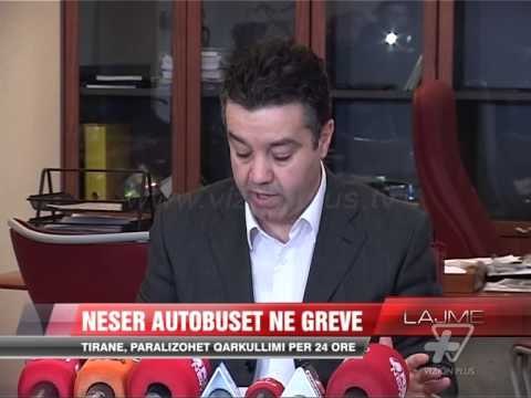 Nesër transporti urban në grevë 24 orëshe - News, Lajme - Vizion Plus