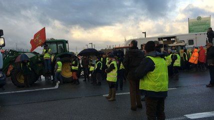 Arrivée des camions GDE