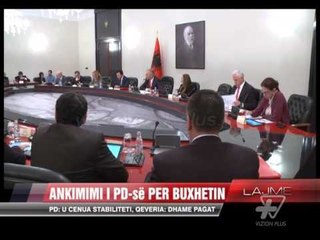 Ankimimi i PD-së për buxhetin - News, Lajme - Vizion Plus
