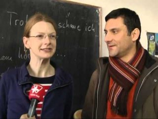 ÇIFTI I MESUESVE GJERMANE ELBASAN,BASHKESHORTET MESIM NE SHKOLLEN E GJUHEVE TE HUAJA LAJM