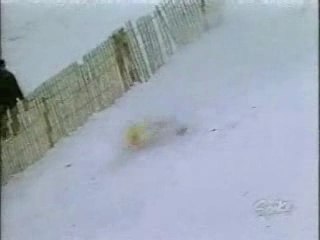 chute de ski