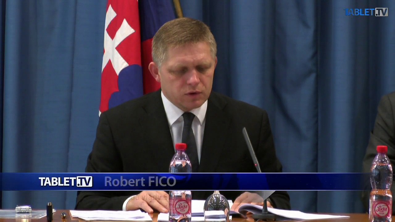 ZÁZNAM: R. Fico po skončení rokovania Bezpečnostnej rady SR o antiteroristickom zákone