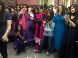 Pakistani Lahore college hip hop dance by hot student girl on song anar kali disco chali