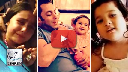 Salman Khans Adorable VIDEO With Kids In 2015