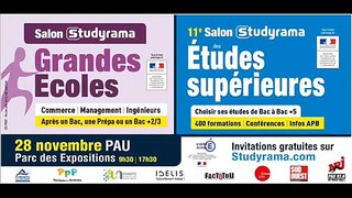Salon Studyrama à Pau- ITV intégrale de l'organisateur, A.CHABAT